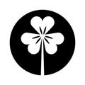 Saint patricks clover icon