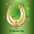 Saint patricks day greeting card Royalty Free Stock Photo