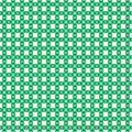 Saint Patricks Day seamless wallpaper with clover pattern on white Royalty Free Stock Photo