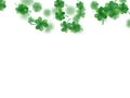Saint Patricks day template. EPS 10 vector Royalty Free Stock Photo