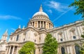 Saint Paul Cathedral Dome, London Royalty Free Stock Photo