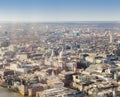 Saint Paul cathedral in London city Royalty Free Stock Photo