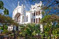 Saint Paul Episcopal Church in Key West Duval street view Royalty Free Stock Photo