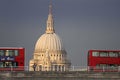 Saint Paul and London buses