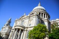 Saint Paul`s Cathedral on Ludgate Hill at the highest point of the City of London, England, UK Royalty Free Stock Photo