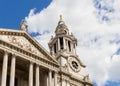 Saint Paul`s is a Cathedral in London, England Royalty Free Stock Photo