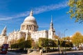 Saint Paul`s Cathedral, London, England, United Kingdom Royalty Free Stock Photo