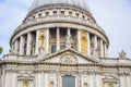 Saint Paul`s Cathedral in London, England Royalty Free Stock Photo