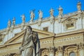 Saint Paul statue at the Vatican Royalty Free Stock Photo