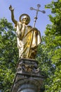 Saint Paul Statue at St. Pauls Cathedral Royalty Free Stock Photo