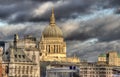 Saint Pauls Cathedral in London Royalty Free Stock Photo