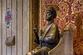 Saint Peter statue in Basilica Vatican Rome Royalty Free Stock Photo