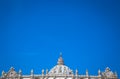 Saint Peter Basilica Dome in Vatican Royalty Free Stock Photo