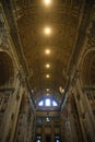 Saint Peter basilica inner view, Rome, Vatican city