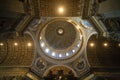 Saint Peter basilica inner view  Rome  Vatican city Royalty Free Stock Photo