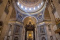 Saint Peter Basilica, Vatican State in Rome Royalty Free Stock Photo