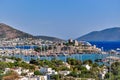 Saint Peter Castle, Bodrum Kalesi and cityscape of Bodrum Royalty Free Stock Photo