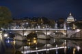 Saint Peter cathedral over Tiber river Royalty Free Stock Photo