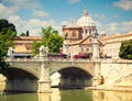 Saint Peter cathedral, Rome, Italy Royalty Free Stock Photo