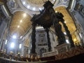 Saint peter cathedral vatican city rome interior