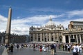 Saint Peter cathedral - Vatican - Rome - Italy Royalty Free Stock Photo