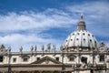 Saint Peter cathedral - Vatican - Rome - Italy Royalty Free Stock Photo