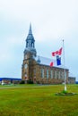 Saint Peter Catholic Church, in Cheticamp Royalty Free Stock Photo