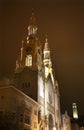 Saint Peter Church Coit Tower Night San Francisco Royalty Free Stock Photo