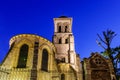 Saint Peter Church on Montmartre Hill at Dusk, Paris Royalty Free Stock Photo