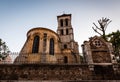 Saint Peter Church on Montmartre Hill at Dusk, Paris Royalty Free Stock Photo