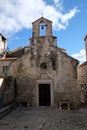 The Saint Peter church in the old town of Korcula, Croatia Royalty Free Stock Photo