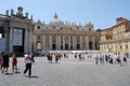 Saint Peter`s Basilica, Saint Peter`s Square, town square, plaza, landmark, city