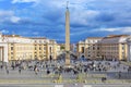 Saint Peter`s Basilica Square Piazza Obelisk Vatican Rome Italy