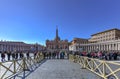 Saint Peter`s Square - Vatican City Royalty Free Stock Photo