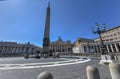 Saint Peter`s Square - Vatican City Royalty Free Stock Photo