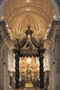 Saint Peter's Basilica, Vatican City Royalty Free Stock Photo