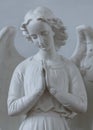 Saint Peter`s Catholic Church angel sculpture