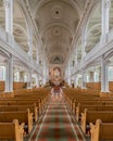 Saint Peter`s Catholic Church of Cheticamp Royalty Free Stock Photo