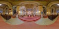 Saint Peter's Catholic Church Interior in Gherla, Romania Royalty Free Stock Photo
