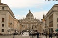 Saint Peter`s Church in Vatican, Rome Royalty Free Stock Photo