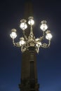 Saint Peter`s Square at night in Vatican City, Vatican Royalty Free Stock Photo