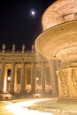 Saint Peter's Square. Rome. Italy,Vatican Royalty Free Stock Photo
