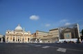 Saint Peter's Square in Vatican Royalty Free Stock Photo