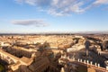 Saint Peter square aerial view  Vatican city Royalty Free Stock Photo