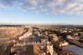 Saint Peter square aerial view, Vatican city Royalty Free Stock Photo