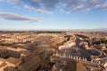 Saint Peter square aerial view, Vatican city Royalty Free Stock Photo