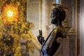 Saint Peter statue in Basilica Vatican Rome Royalty Free Stock Photo