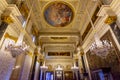 Saint Peterburg, Russia - April 2021: Hall of Leonardo da Vinci in Hermitage museum