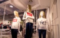 Saint-Peterburg, Russia - January 6, 2020. Fashion Mannequins Standing In shop. Casual dress Clothing Shop In Shopping