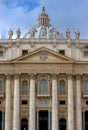 Saint peters basilica, roma Royalty Free Stock Photo